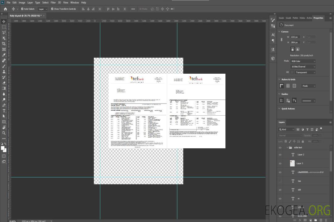 Relevé bancaire USA TCF, modèle Word et PDF, 3 pages template Relevé bancaire USA TCF, modèle Word et PDF, 3 pages template